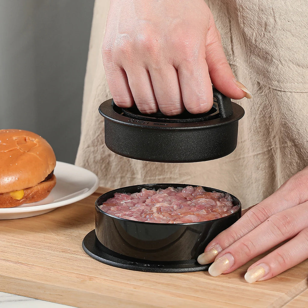 Non-Stick Burger Patty Press Maker – Stuffed Beef Mould Burger Patty Press Axl