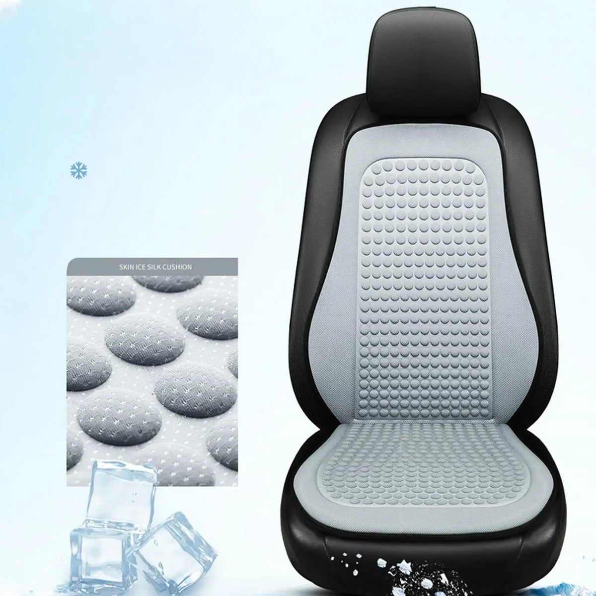 Cooling Car Seat Cushion Cover – Breathable Ventilated Pad Car Seat Cover Axl