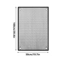 Blackout Window Film UV & Heat Blocking Aluminum Foil Shade Window Film Axl 50x100cm