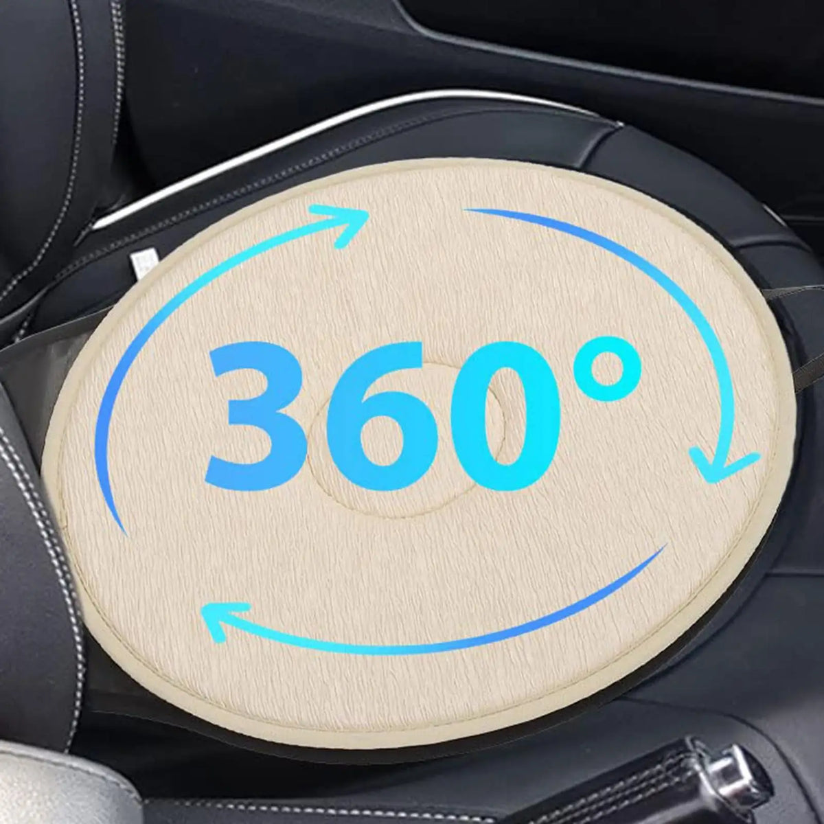 360° Rotating Car Seat Cushion – Non-Slip Swivel Pad for Seniors Swivel Seat Cushion Axl