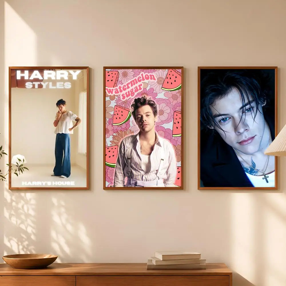 Harry Styles HD Self-Stick Wall Art Poster – Waterproof Decor Wall Art Poster Axl
