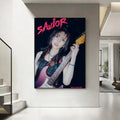Kpop LOONA HD Poster – Waterproof Sticky Wall Art Decor Wall Art Poster Axl White14 30X40cmNoframe