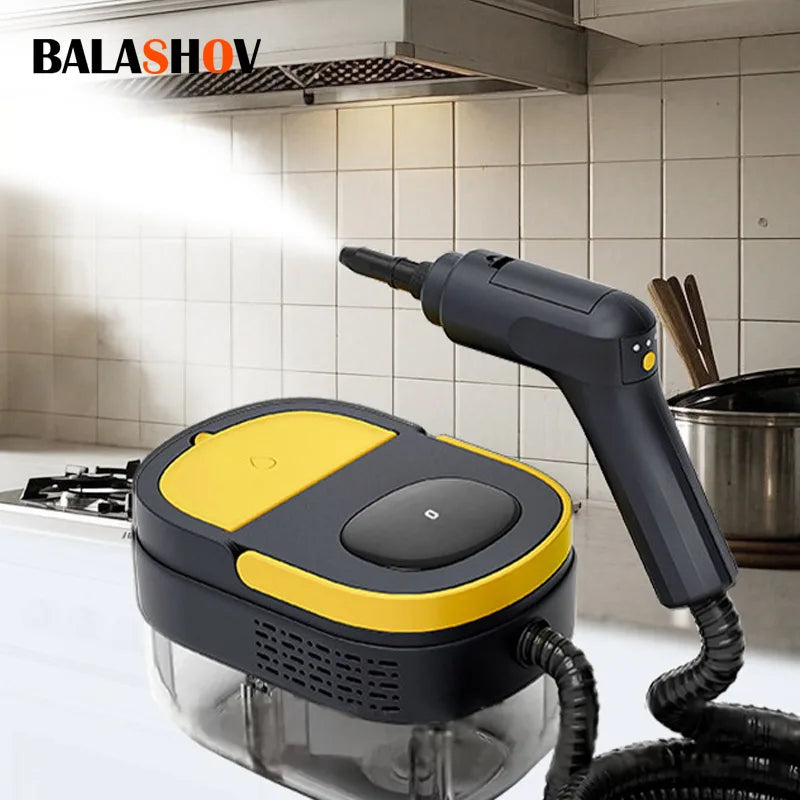 BALASHOV 2500W Handheld Steam Cleaner 1600ml – Car & Home Handheld Steam Cleaner Axl