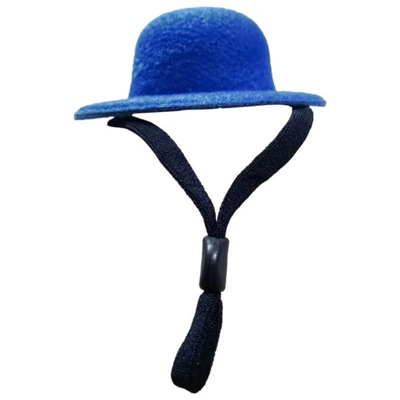 Chicken Hat for Hens & Small Pets – Adjustable Costume Top Hat Pet Costume Hat Axl Blue