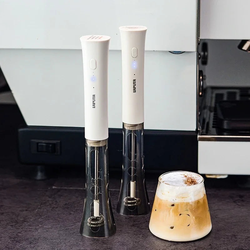 Portable Rechargeable Electric Milk Frother & Foam Maker Electric Milk Frother Axl