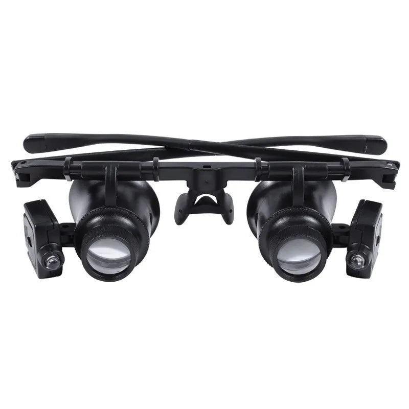 Double Eye Loupe Magnifier – Jewelry, Watch & Electronics Repair Magnifying Loupe Axl