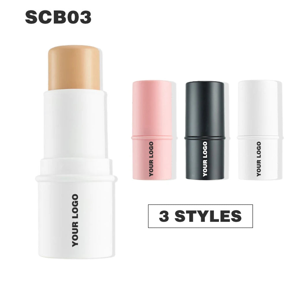 Vegan Blush Stick – Private Label Highlighter & Contour Blush Stick Axl Contour SCB03 30pcs with logo