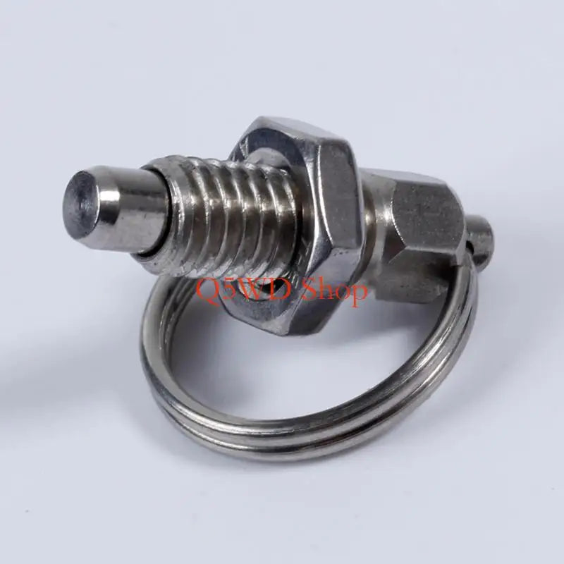 4-Pack Stainless Steel Pull Ring Indexing Plunger Knob Pin Set Indexing Plunger Set Axl