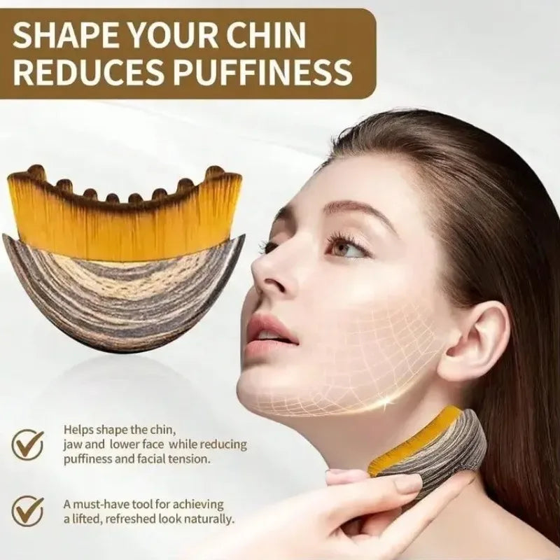 Contour Face Brush – Ergonomic Dry Facial Massage Tool Facial Massage Tool Axl