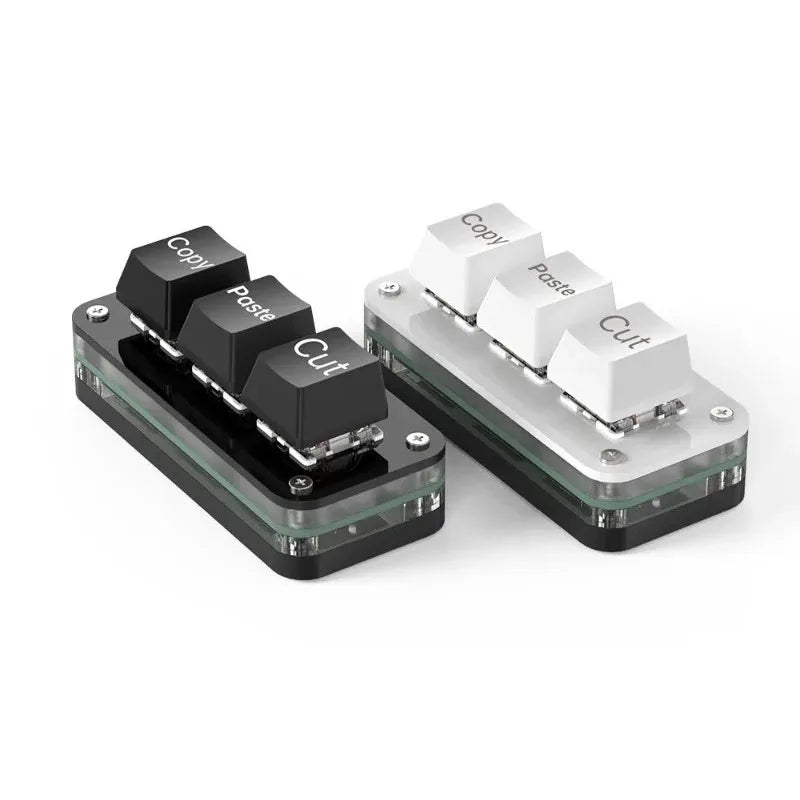 3-Key RGB Macropad – Hotswap Programmable Mini Keypad Programmable Macropad Axl