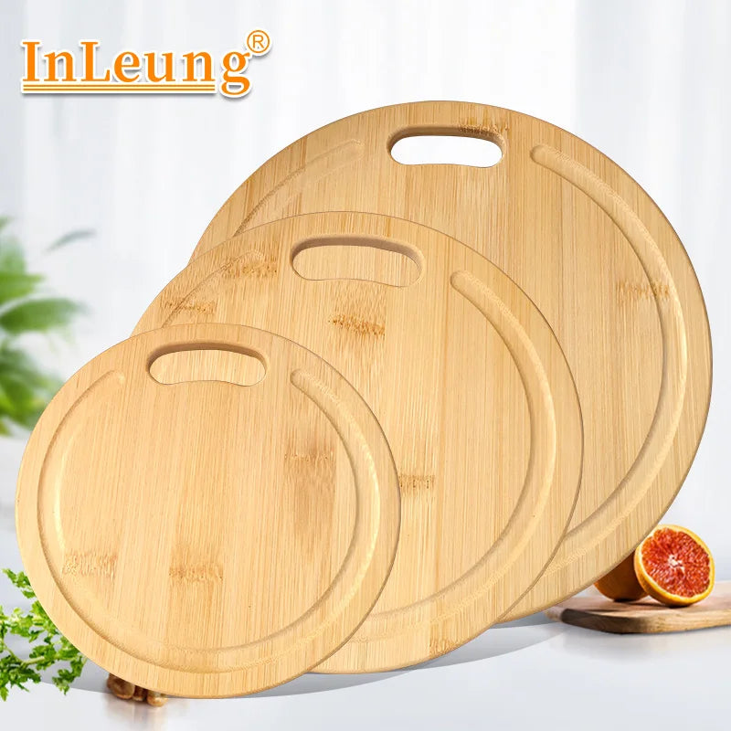 Natural Bamboo Cutting Board – Anti-Mold Kitchen Chopping Board Bamboo Cutting Board Axl