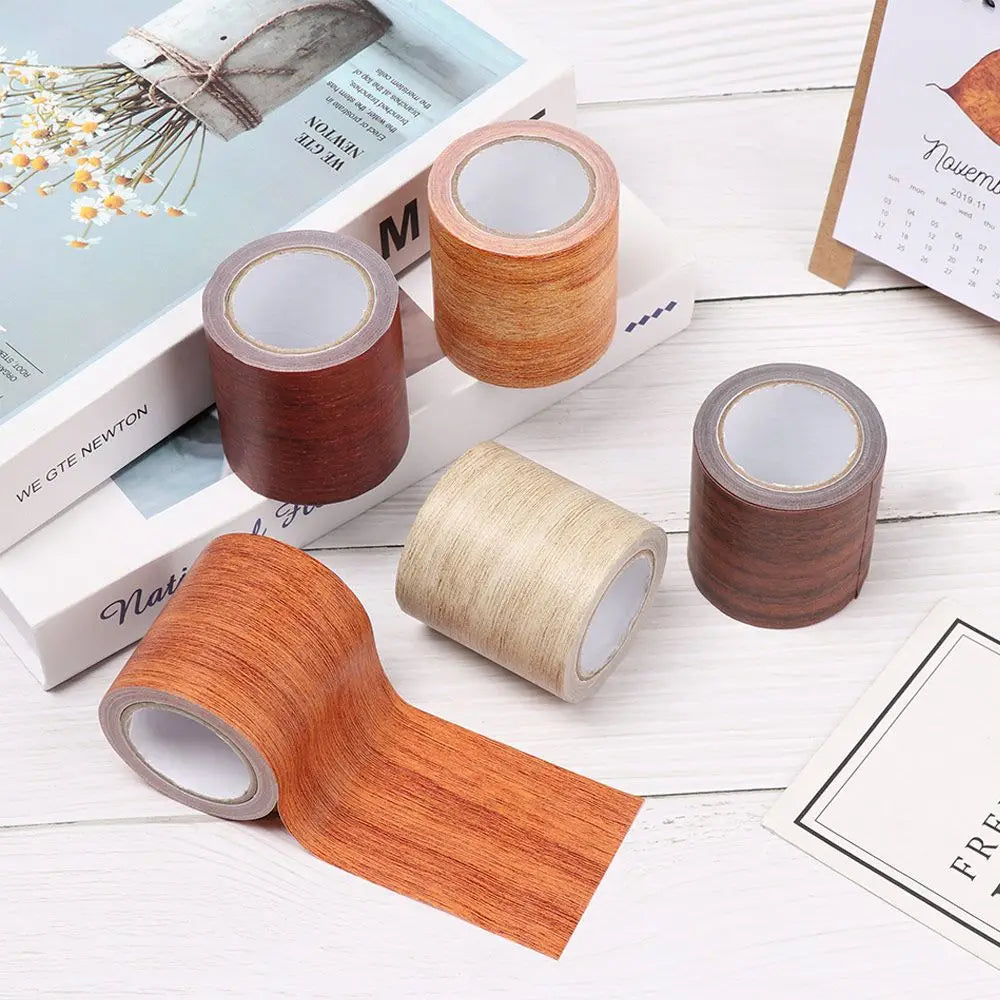 Wood Grain Furniture Repair Tape – Waterproof Skirting Sticker Furniture Repair Tape Axl