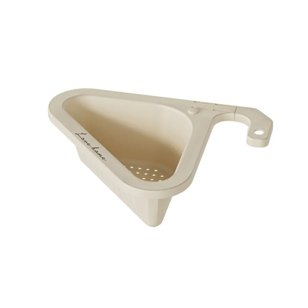 Push-Type Kitchen Sink Filter Basket – Anti-Leak Drain Strainer Sink Filter Basket Axl White 1
