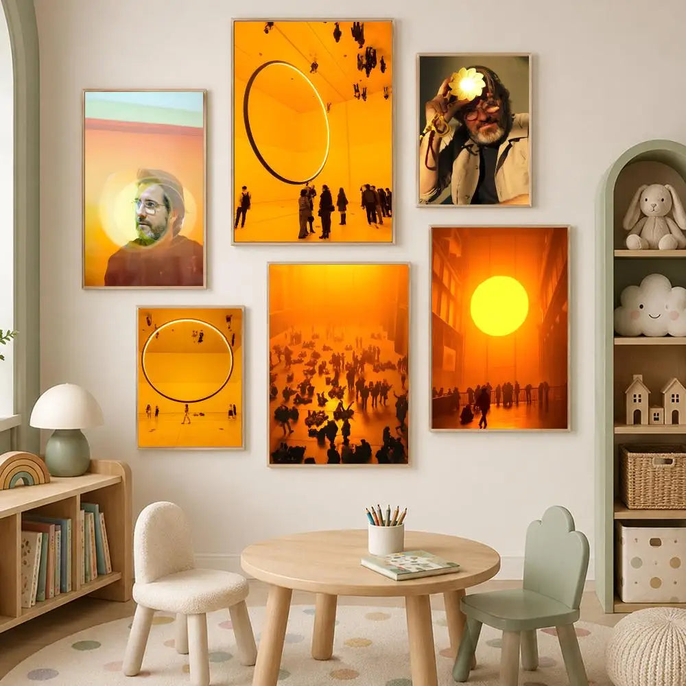 Olafur Eliasson HD PVC Self-Stick Wall Art Poster | Home Decor Wall Art Poster Axl