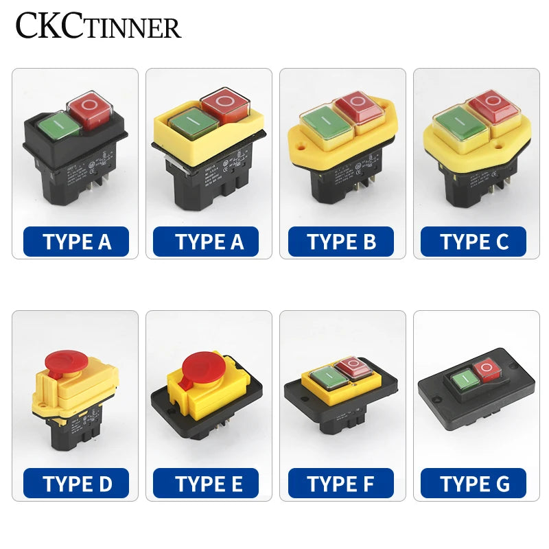 YH02A IP55 Electromagnetic Push Button Safety Switch – KLD28A KJD17A Push Button Switch Axl