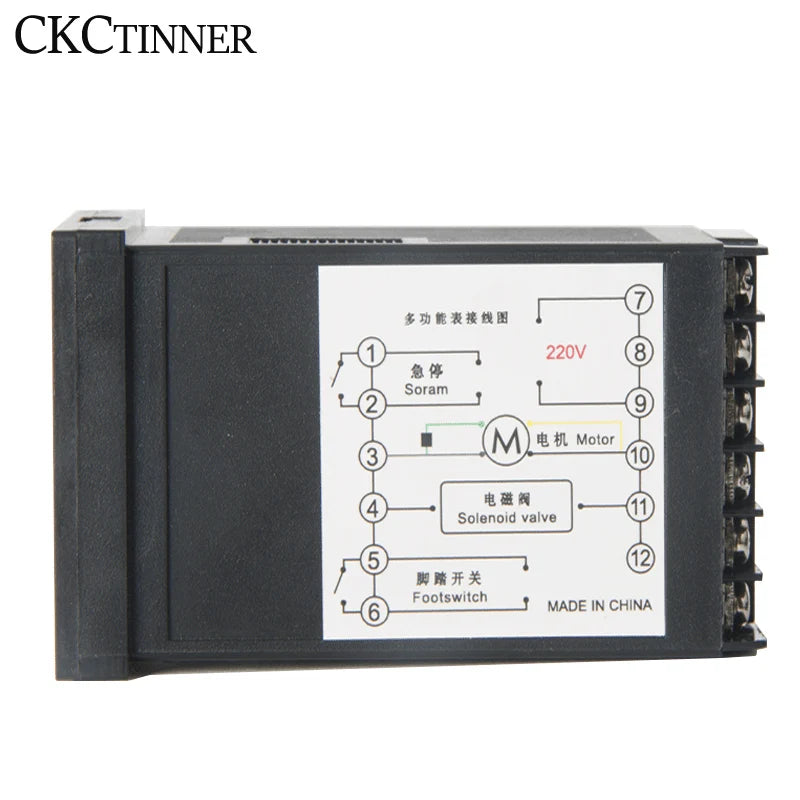 SW-48DGN Stamping Machine Controller Timer Counter | 220V Industrial Timer Controller Axl