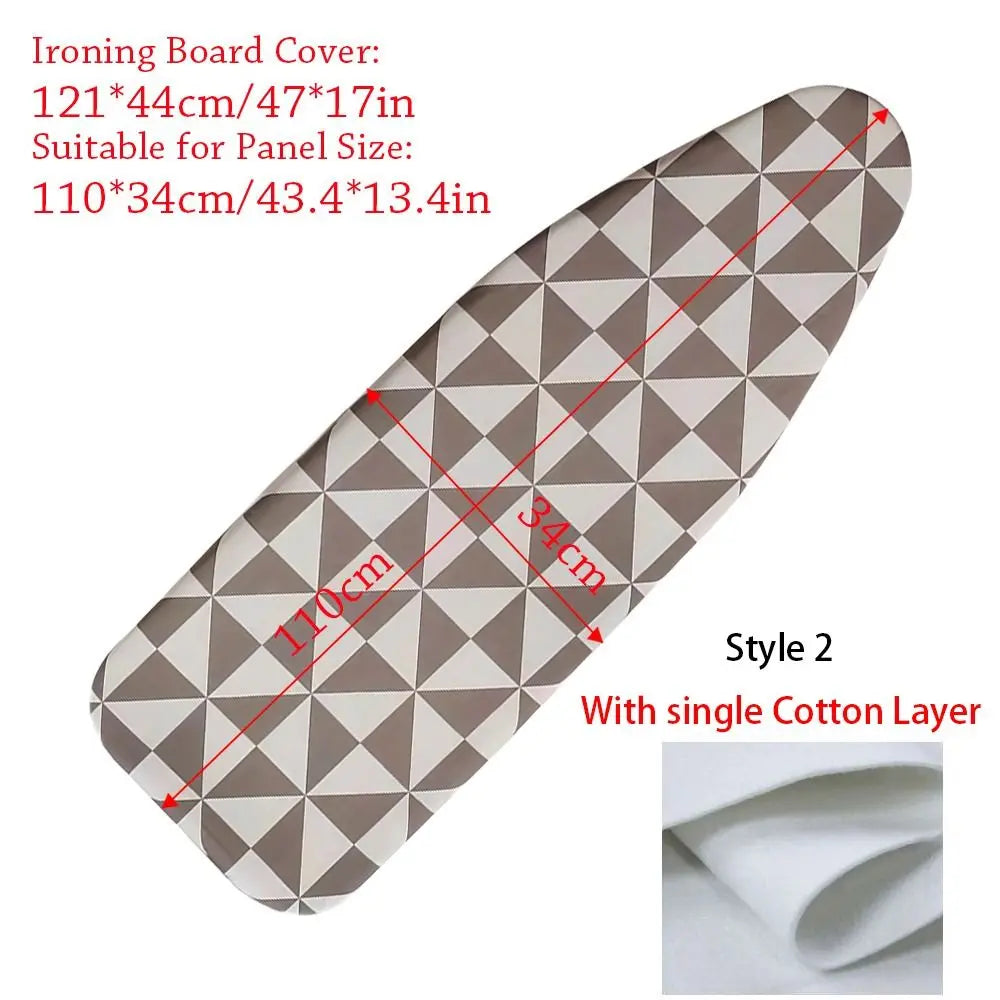 Padded Ironing Board Cover – Heat Resistant Floral Print Ironing Board Cover Axl 2 for Panel 110x34cm
