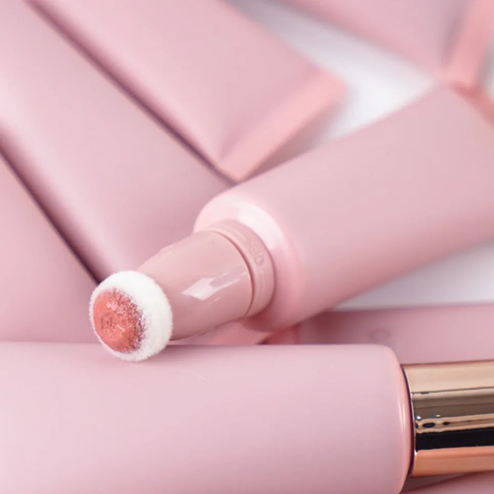 Liquid Cream Blush – Matte Vegan Blusher, Twist Cap Sponge Liquid Cream Blush Axl
