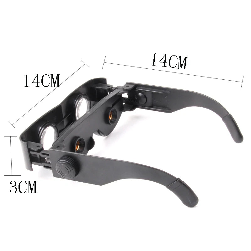 Hands-Free Wearable Binocular Glasses | Adjustable Focus Wearable Binoculars Axl onesize