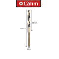 HSS Reduced Shank Twist Drill Bits for Metal & Steel – 156mm HSS Twist Drill Bit Axl 12mm
