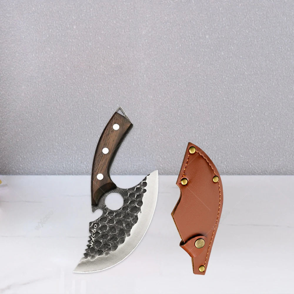 Stainless Steel Boning Knife with Sheath – Sharp Multipurpose Chef Knife Boning Knife Axl Knife E