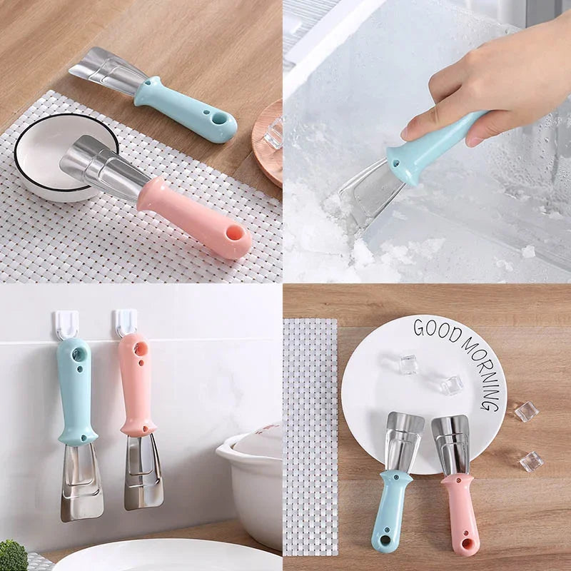 Stainless Steel Freezer Ice Scraper & Defrosting Shovel Freezer Ice Scraper Axl