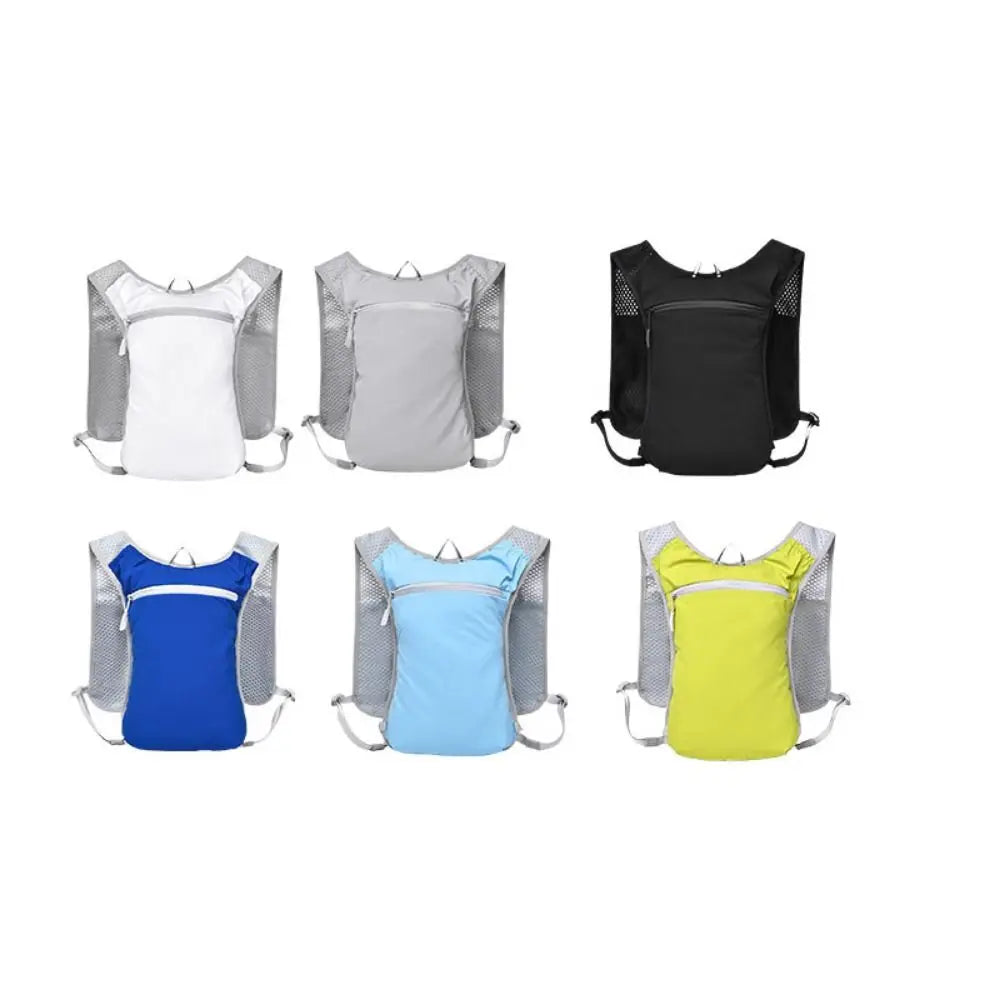 Reflective Running Hydration Vest – Ultra-Light Multi-Pocket Running Hydration Vest Axl