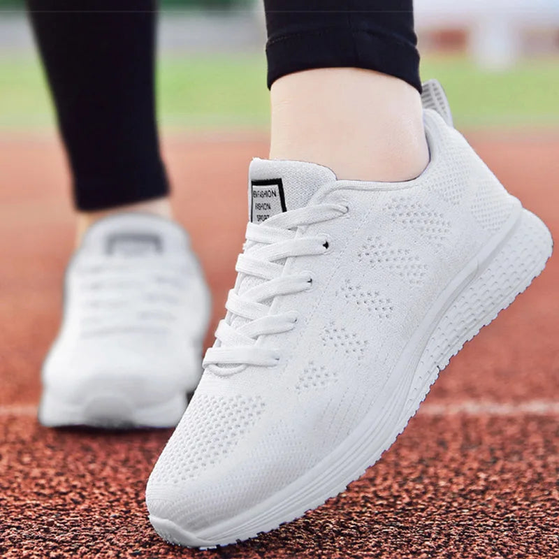 HAJINK Women's Casual Sneakers – Breathable Air Mesh Trainers Women's Casual Sneakers Axl