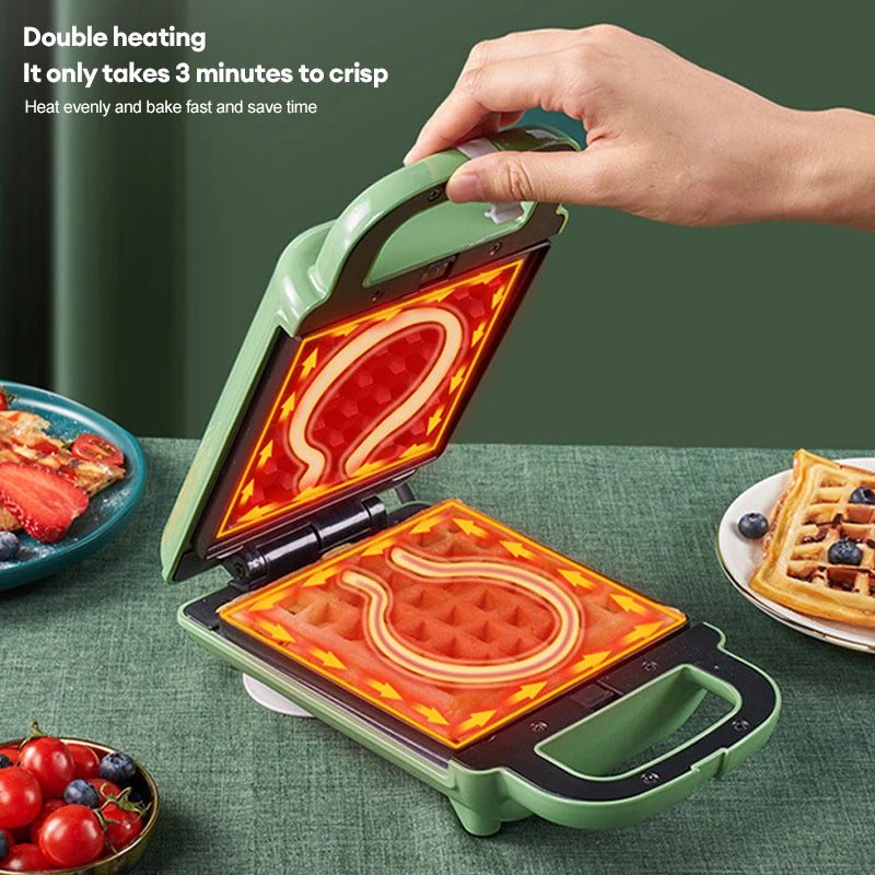 BALASHOV Electric Sandwich & Waffle Maker – Multifunction Sandwich Waffle Maker Axl