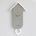 Nordic Silent Wall Clock – Minimalist Geometric Modern Decor Wall Clock Axl Gray