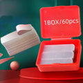 Double-Sided Sticker Tabs Red 60pcs/Box – 44×10mm Adhesive Sticker Tabs Axl red
