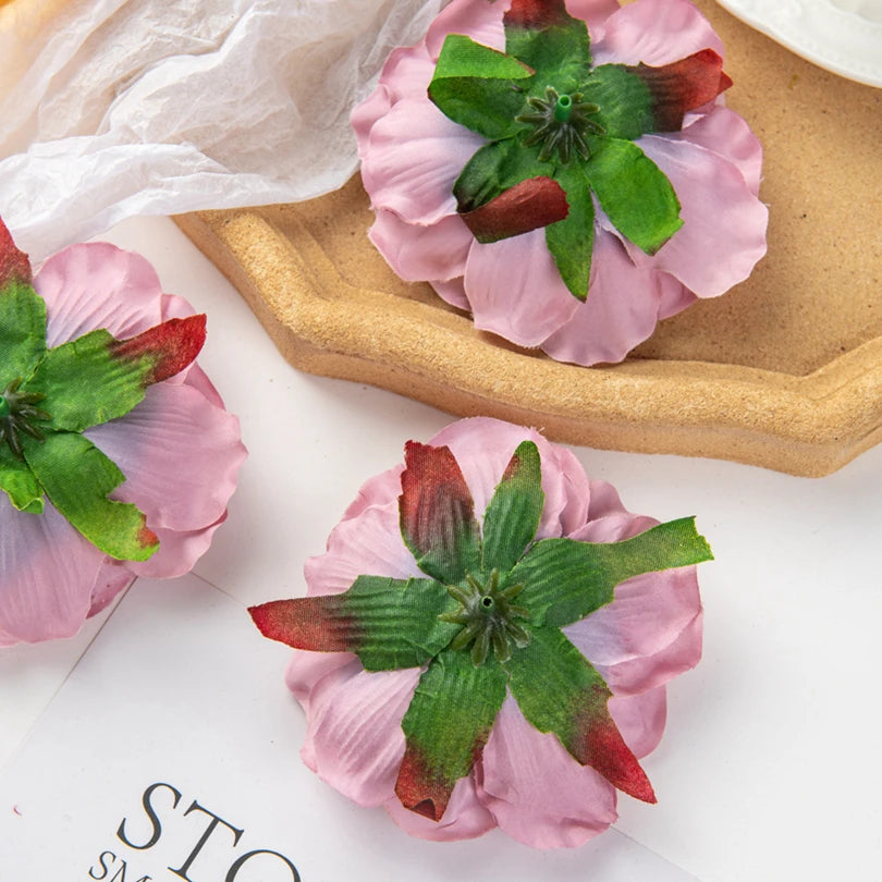 Silk Dahlia Peony Artificial Flowers 5/10 Pcs – Wedding Decor Artificial Flowers Axl