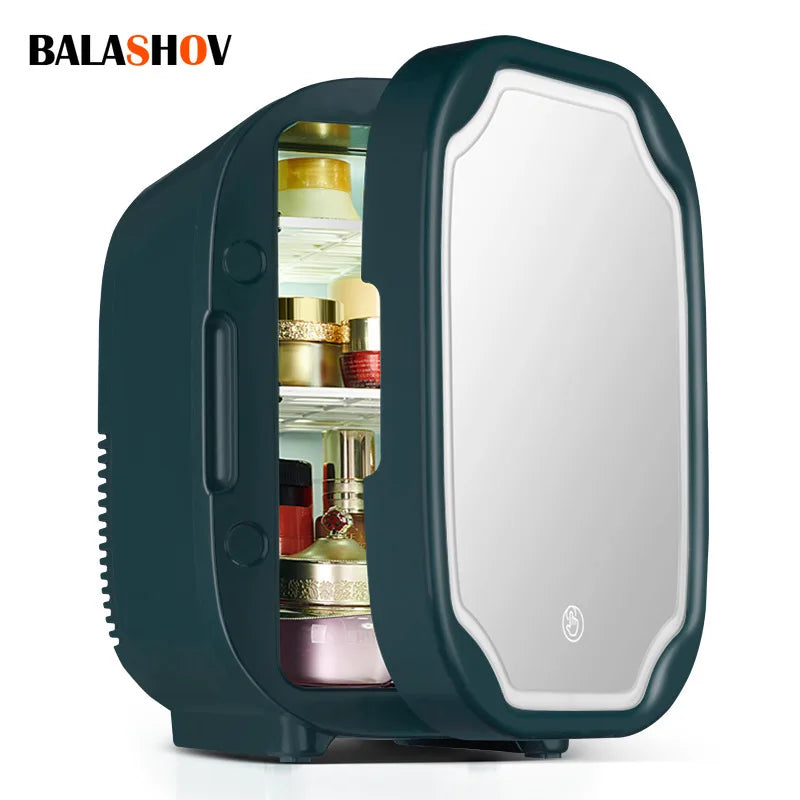BALASHOV 5L Mini Fridge LED Light – Cooler & Warmer Mini Refrigerator Axl