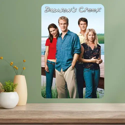 Dawson's Creek Classic TV Show Metal Poster Sign Metal Wall Sign Axl aluminum sign aluminum 40x30cm