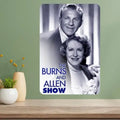George Burns & Gracie Allen Vintage Metal Sign | 3 Sizes Vintage Metal Sign Axl aluminum sign aluminum 20x30cm