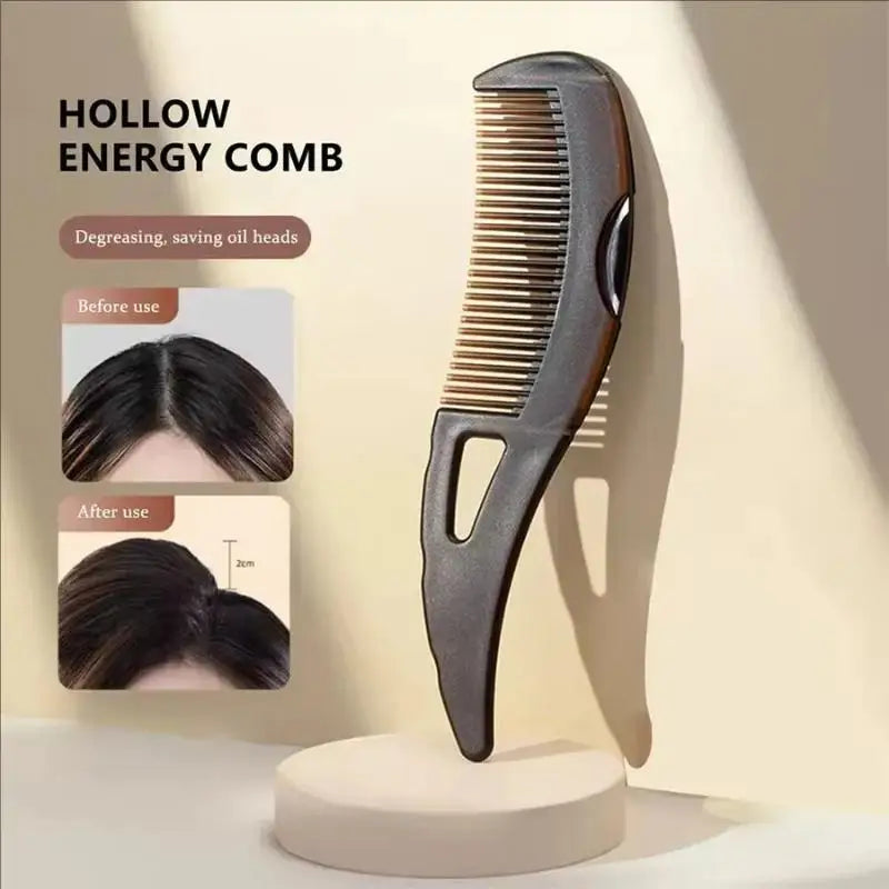 Self-Cleaning Anti-Static Scalp Massage Comb | Soft Bristle Scalp Massage Comb Axl