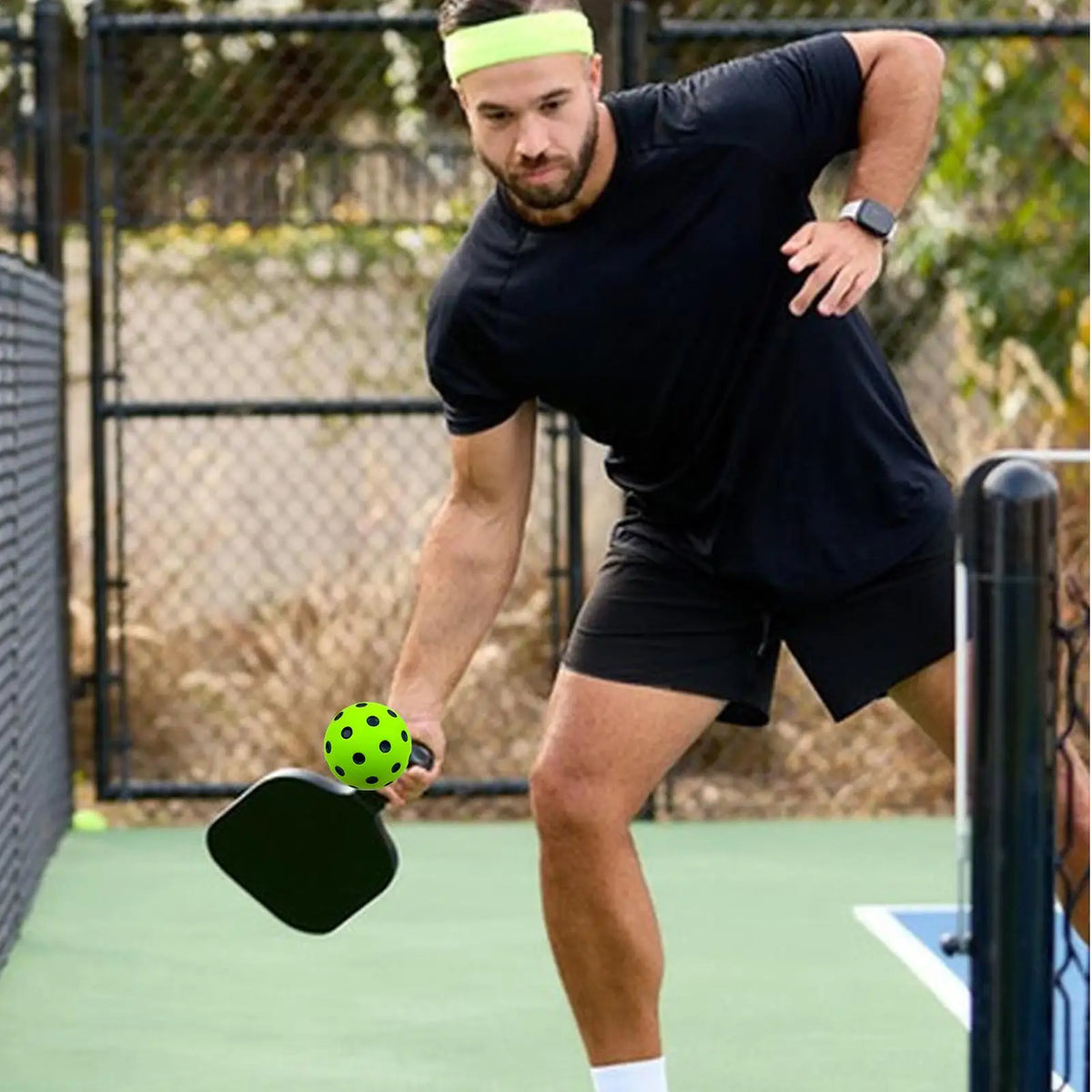 Quiet Foam Pickleball Balls – Indoor Noise-Reducing Practice Foam Pickleball Balls Axl