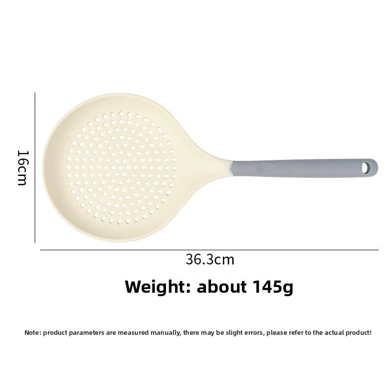 Silicone Long Handle Strainer – Colander for Pasta & Noodles Kitchen Colander Strainer Axl