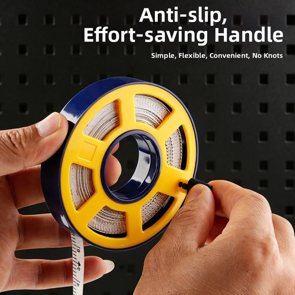 10M Fiberglass Tape Measure – Dual Scale Soft Measuring Ruler Fiberglass Tape Measure Axl