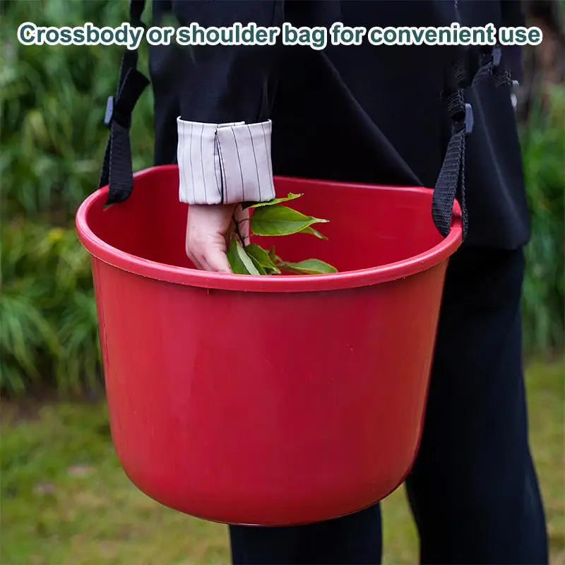 Multifunctional Fruit Picking Bucket – Portable Garden Seeder Garden Picking Bucket Axl