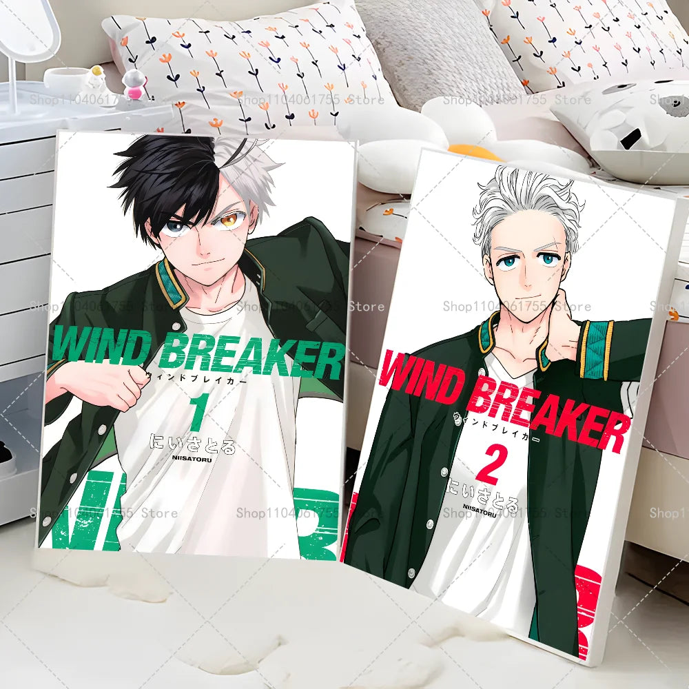 Wind Breaker Anime Wall Poster – Self-Adhesive Waterproof Sticker Anime Wall Poster Axl