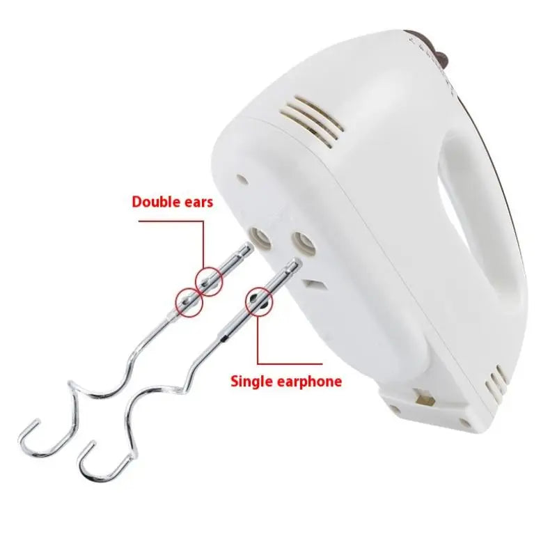Stainless Steel Egg Beater Stirring Hooks & Kneading Sticks Set Egg Beater Attachments Axl