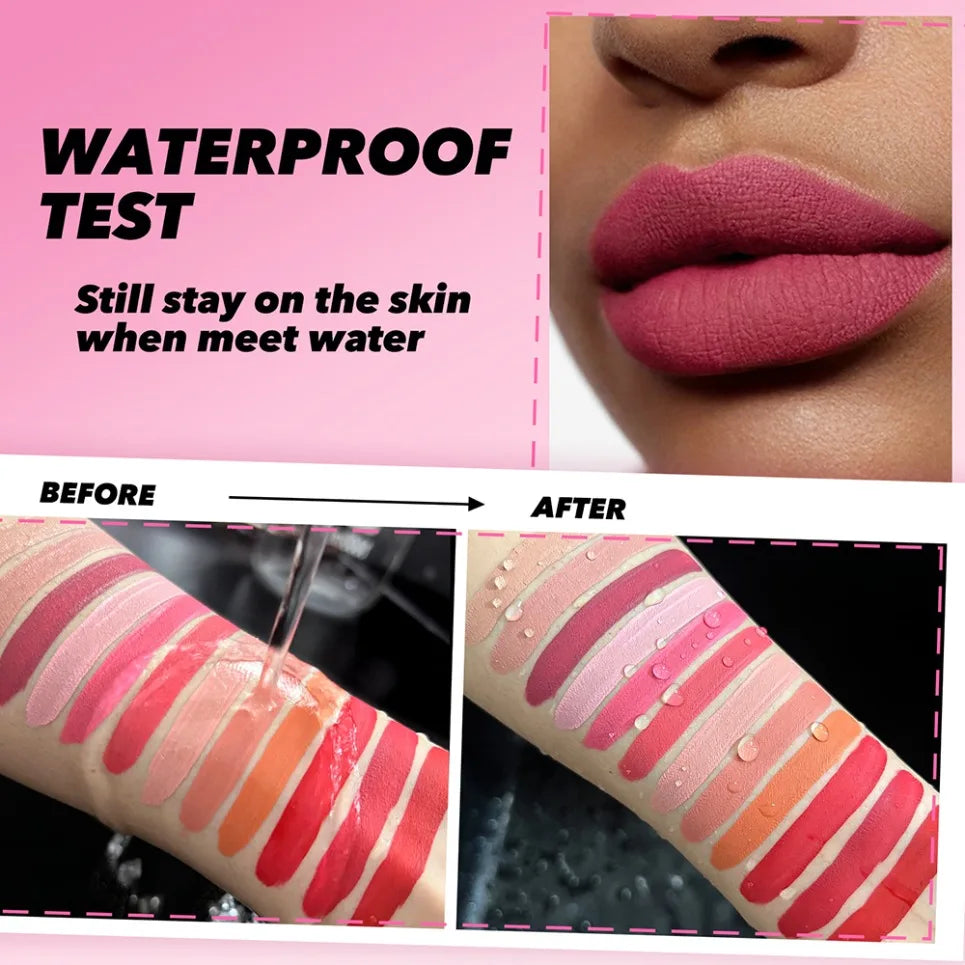 Vegan Matte Lip Gloss – Moisturizing Transparent Tube | 6ml Matte Lip Gloss Axl