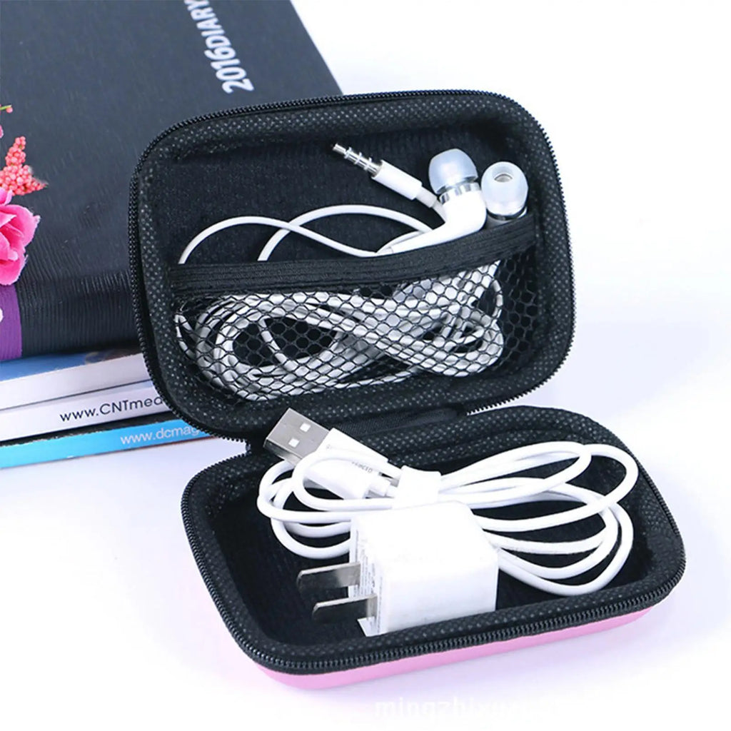 Travel Electronics Organizer Bag – Portable Tech Accessories Pouch Electronics Organizer Bag Axl