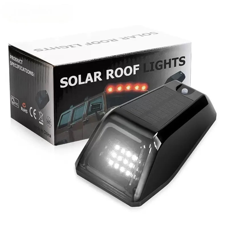 Solar LED Cab Roof Lights – Wireless Truck & SUV Marker Lights LED Cab Roof Lights Axl WHITE