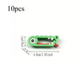 Crocodile Cable Organizer Clips 10/20 Pack – Cute Cord Holder Cable Organizer Clips Axl Green-10pcs