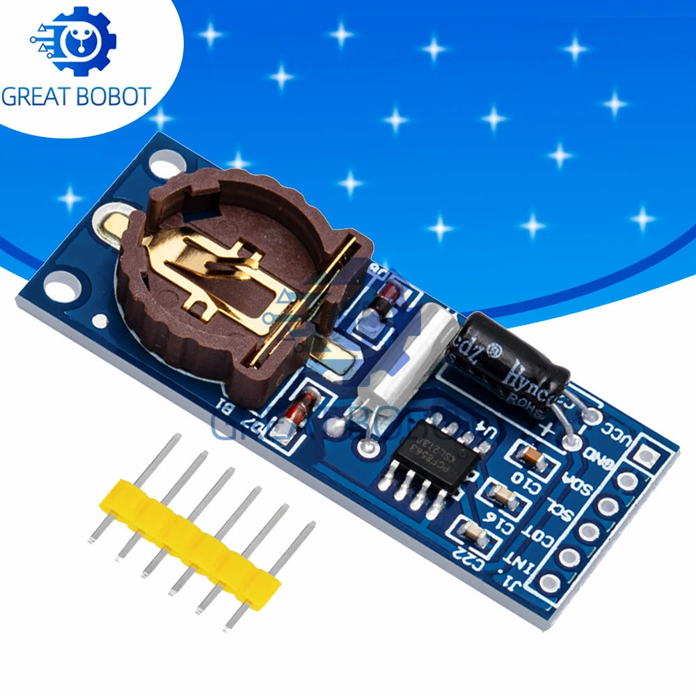 PCF8563 IIC Real-Time Clock RTC Module Board 3.3V RTC Clock Module Axl Default Title