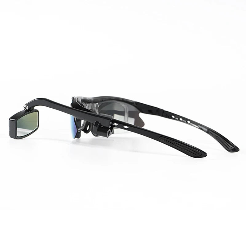 360° Cycling Rearview Mirror – Glasses & Helmet Mount Cycling Rearview Mirror Axl
