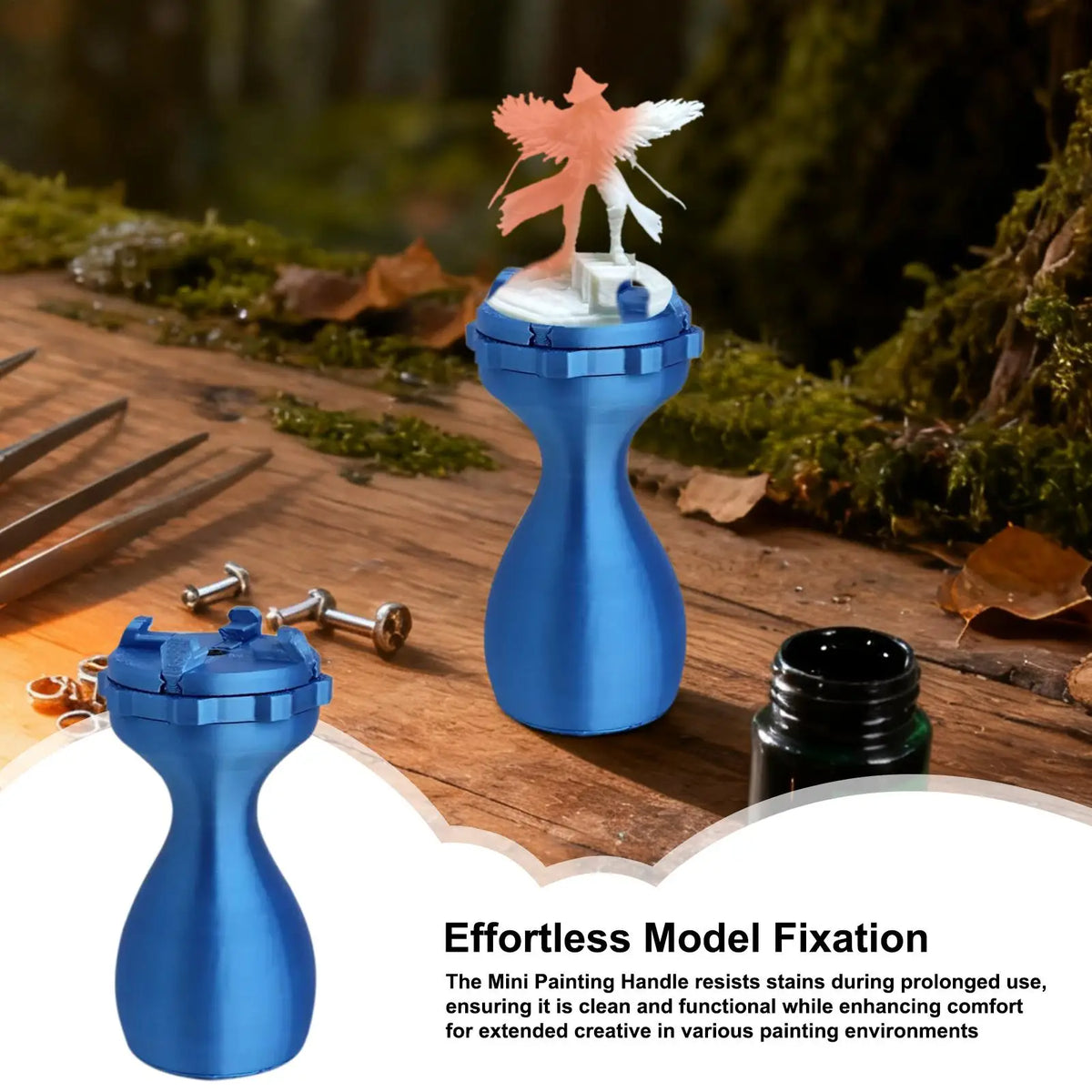 Miniature Painting Handle Holder – Ergonomic Model Art Tool Miniature Painting Handle Axl