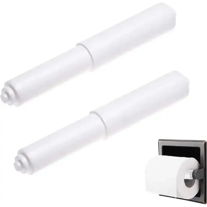 Spring-Loaded Toilet Paper Holder – Tool-Free Auto Replace Toilet Paper Holder Axl